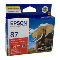 Epson T0877 Red Ink Cart