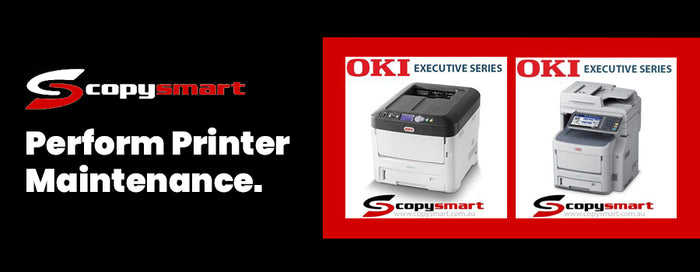 Perform Printer Maintenance - – Copy Smart